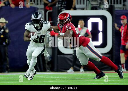 Houston, Texas, Stati Uniti. 3rd novembre 2022. Il gioco tra gli Houston Texans e le Philadelphia Eagles al NRG Stadium di Houston, Texas, il 3 novembre 2022. (Credit Image: © Erik Williams/ZUMA Press Wire) Foto Stock