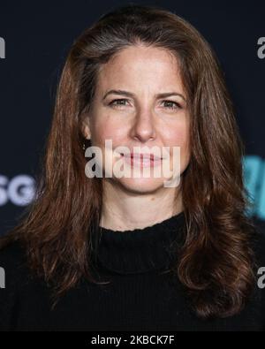 WESTWOOD, LOS ANGELES, CALIFORNIA, USA - 10 DICEMBRE: Robin Weigert arriva al Los Angeles Special Screening of Liongate's 'Bombshell' tenutosi presso il Regency Village Theatre il 10 dicembre 2019 a Westwood, Los Angeles, California, Stati Uniti. (Foto di Xavier Collin/Image Press Agency/NurPhoto) Foto Stock