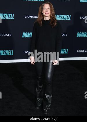 WESTWOOD, LOS ANGELES, CALIFORNIA, USA - 10 DICEMBRE: Robin Weigert arriva al Los Angeles Special Screening of Liongate's 'Bombshell' tenutosi presso il Regency Village Theatre il 10 dicembre 2019 a Westwood, Los Angeles, California, Stati Uniti. (Foto di Xavier Collin/Image Press Agency/NurPhoto) Foto Stock