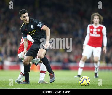 Il Rodrigo di Manchester City durante la Premier League inglese tra l'Arsenal e Manchester City allo stadio Emirates , Londra, Inghilterra il 15 dicembre 2019. (Foto di Action Foto Sport/NurPhoto) Foto Stock