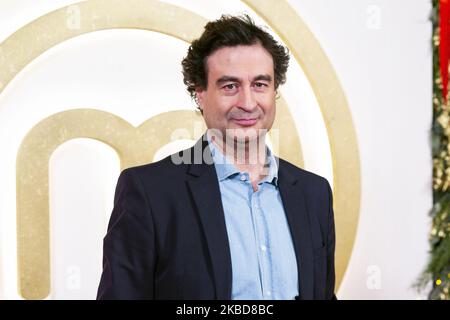 Pepe Rodriguez partecipa alla presentazione di una nuova stagione del 'Masterchef Junior' il 19 dicembre 2019 a Madrid, Spagna. (Foto di Oscar Gonzalez/NurPhoto) Foto Stock