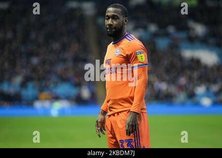 Junior Hoilett di Cardiff City durante la partita del campionato Sky Bet tra Sheffield Mercoledì e Cardiff City a Hillsborough, Sheffield Domenica 29th Dicembre 2019. (Foto Mark Fletcher/MI News/NurPhoto) Foto Stock