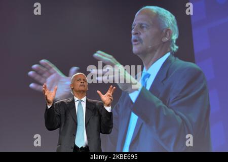 Stedman Graham, esperto di leadership e autore Best-seller del New York Times, parla al Pendulum Summit, il World's Leading Business and Self-Empowerment Summit, al Dublin Convention Center. Giovedì, 9 gennaio 2020, a Dublino, Irlanda. (Foto di Artur Widak/NurPhoto) Foto Stock