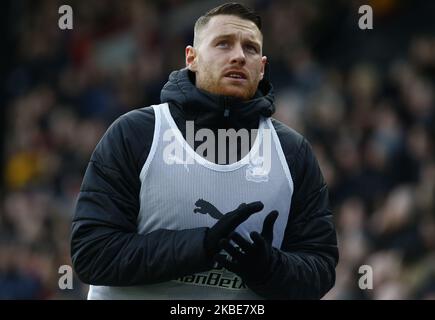 Connor Wickham del Crystal Palace durante la partita della Premier League inglese tra il Crystal Palace e l'Arsenal il 11 2020 gennaio al Selhurst Park Stadium, Londra, Inghilterra. (Foto di Action Foto Sport/NurPhoto) Foto Stock