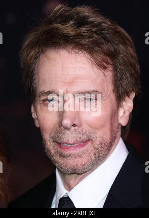 HOLLYWOOD, LOS ANGELES, CALIFORNIA, USA - 14 GENNAIO: Il produttore Jerry Bruckheimer arriva alla Los Angeles Premiere of Columbia Pictures 'Bad Boys for Life' tenutasi al TCL Chinese Theatre IMAX il 14 gennaio 2020 a Hollywood, Los Angeles, California, Stati Uniti. (Foto di Xavier Collin/Image Press Agency/NurPhoto) Foto Stock