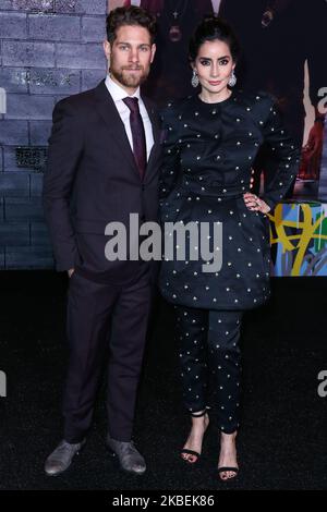 HOLLYWOOD, LOS ANGELES, CALIFORNIA, USA - 14 GENNAIO: Paola Nunez arriva alla Los Angeles Premiere of Columbia Pictures 'Bad Boys for Life' tenutasi al TCL Chinese Theatre IMAX il 14 gennaio 2020 a Hollywood, Los Angeles, California, Stati Uniti. (Foto di Xavier Collin/Image Press Agency/NurPhoto) Foto Stock