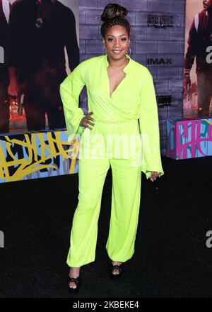 HOLLYWOOD, LOS ANGELES, CALIFORNIA, USA - 14 GENNAIO: L'attrice Tiffany Haddish arriva alla Los Angeles Premiere of Columbia Pictures 'Bad Boys for Life' tenutasi al TCL Chinese Theatre IMAX il 14 gennaio 2020 a Hollywood, Los Angeles, California, Stati Uniti. (Foto di Xavier Collin/Image Press Agency/NurPhoto) Foto Stock