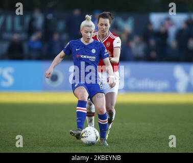 Chelsea Ladies Bethany England durante la partita della Super League delle donne Barclays tra le donne dell'Arsenal e le donne del Chelsea al Meadow Park Stadium il 19 gennaio 2020 a Borehamwood, Inghilterra (Photo by Action Foto Sport/NurPhoto) Foto Stock