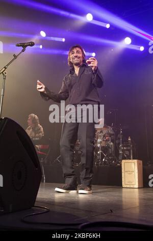 Antonio Carmona della nuova band spagnola di flamenco Ketama suona sul palco a la Riviera il 23 gennaio 2020 a Madrid, Spagna. (Foto di Oscar Gonzalez/NurPhoto) Foto Stock