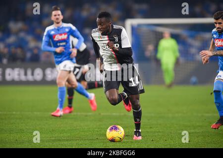 Blaise Matuidi della Juventus durante la Serie A match tra SSC Napoli e Juventus FC allo Stadio San Paolo Napoli Italia il 26 gennaio 2020. (Foto di Franco Romano/NurPhoto) Foto Stock