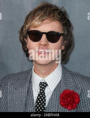 LOS ANGELES, CALIFORNIA, USA - 26 GENNAIO: Beck arriva ai 62nd Annual GRAMMY Awards tenutisi presso lo Staples Center il 26 gennaio 2020 a Los Angeles, California, Stati Uniti. (Foto di Xavier Collin/Image Press Agency/NurPhoto) Foto Stock