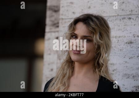 Micaela Ramazzotti partecipa alla fotocall 'gli anni Più belli' il 30 gennaio 2020 a Roma. (Foto di Luca Carlino/NurPhoto) Foto Stock