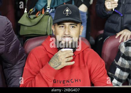 22 Arturo Vidal from Chile of FC Barcelona during the La Liga match between FC Barcelona and Levante UD at Camp Nou on February 02, 2020 in Barcelona, Spain. (Photo by Xavier Bonilla/NurPhoto) Stock Photo