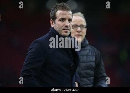 Rafael van Der Vaart ha ritratto durante la 2019/20° Eredivie fixture tra AFC Ajax e PSV Eindhoven alla Johan Cruijff Arena il 2 febbraio 2020 ad Amsterdam, Paesi Bassi. (Foto di Federico Guerra Moran/NurPhoto) Foto Stock