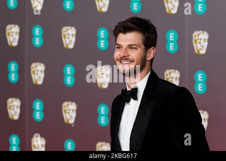 Jim Chapman partecipa alla cerimonia dei Premi cinematografici della EE British Academy presso la Royal Albert Hall il 02 febbraio 2020 a Londra, Inghilterra. (Foto di Wiktor Szymanowicz/NurPhoto) Foto Stock