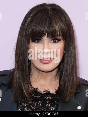 BEVERLY HILLS, LOS ANGELES, CALIFORNIA, USA - 06 FEBBRAIO: Marie Osmond arriva al 2020 13th° pranzo annuale ESSENCE Black Women in Hollywood Awards che si tiene presso il Beverly Wilshire, Un hotel Four Seasons il 6 febbraio 2020 a Beverly Hills, Los Angeles, California, Stati Uniti. (Foto di Xavier Collin/Image Press Agency/NurPhoto) Foto Stock