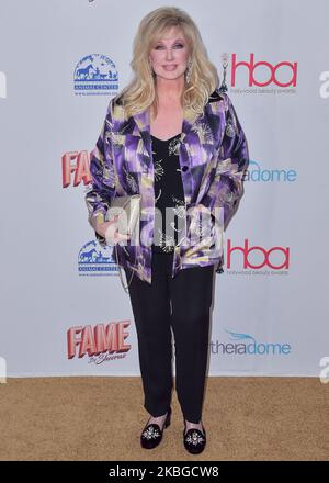 HOLLYWOOD, LOS ANGELES, CALIFORNIA, USA - 06 FEBBRAIO: L'attrice Morgan Fairchild arriva agli Hollywood Beauty Awards 2020 che si tengono presso il complesso Taglyan il 6 febbraio 2020 a Hollywood, Los Angeles, California, Stati Uniti. (Foto di Image Press Agency/NurPhoto) Foto Stock