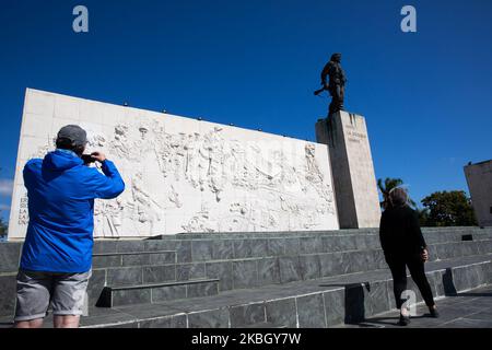 Una vista del Monumento e Mausoleo di che Guevara a Santa Clara, Cuba, il 22 gennaio 2020. (Foto di Manuel Romano/NurPhoto) Foto Stock
