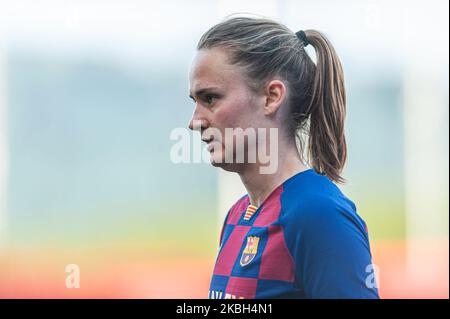 Caroline Graham Hansen during the match between FC Barcelona and Sporting Huelva, played at the Johan Cruyff Stadium, on February 16, 2020, in Barcelona, Spain. -- (Photo by Xavier Ballart/Urbanandsport/NurPhoto) Stock Photo