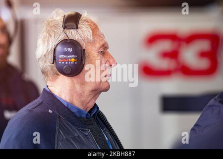 MARKO Helmut (aut), Aston Martin Red Bull Racing Drivers Manager, portrait during the Formula 1 Winter Tests at Circuit de Barcelona - Catalunya on February 19, 2020 in Barcelona, Spain. (Photo by Xavier Bonilla/NurPhoto) Stock Photo