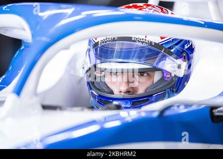 Latifi Nicholas (CAN), Williams Racing F1 FW43, ritratto durante i test invernali di Formula 1 sul circuito di Barcellona - Catalunya il 19 febbraio 2020 a Barcellona, Spagna. (Foto di Xavier Bonilla/NurPhoto) Foto Stock