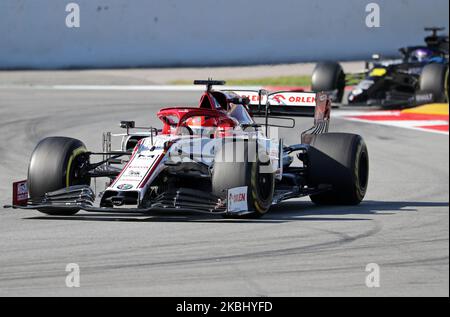 Robert Kubica e la Williams FW 43 durante la giornata 4 della Formula 1 test, il 26 febbraio 2020, a Barcellona, Spagna. -- (Foto di Urbanandsport/NurPhoto) Foto Stock