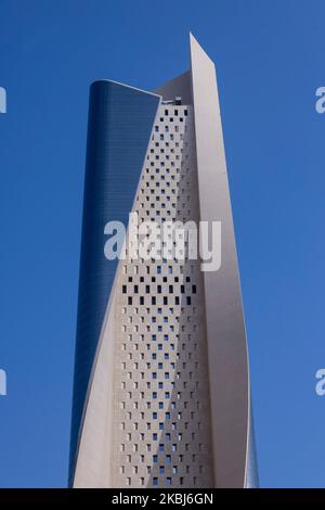 Al-Hamra Tower, SOM, Kuwait City Foto Stock