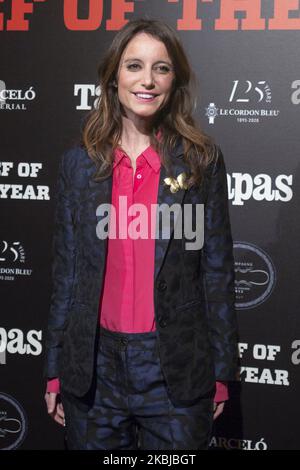 Flora Gonzalez partecipa alla consegna del premio Chef of the year 2019 a Madrid. 2 marzo 2020 Spagna. (Foto di Oscar Gonzalez/NurPhoto) Foto Stock