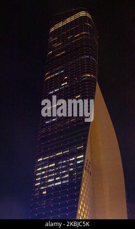 Al-Hamra Tower, SOM, Kuwait City Foto Stock