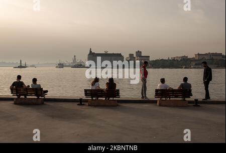 Una visione generale di Istanbul, Turchia il 15 maggio 2020 durante l'emergenza coronavirus.(Foto di Erhan Demirtas/NurPhoto) Foto Stock