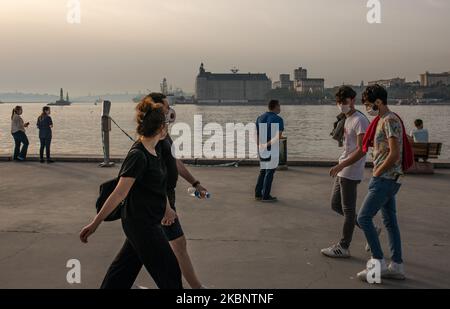 Una visione generale di Istanbul, Turchia il 15 maggio 2020 durante l'emergenza coronavirus.(Foto di Erhan Demirtas/NurPhoto) Foto Stock