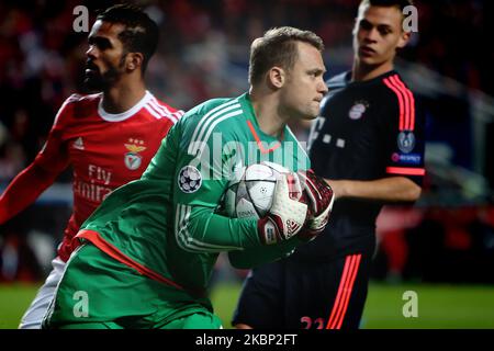 (FILE IMAGE) il portiere tedesco del Bayern Munich Manuel Neuer ha prorogato il contratto con il club fino al 30 giugno 2023 è stato annunciato a Monaco di Baviera, in Germania, il 20 maggio 2020. (Foto di Pedro FiÃºza/NurPhoto) Foto Stock