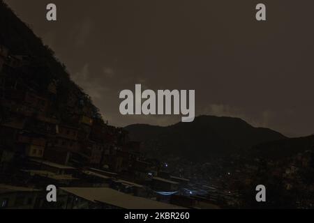 A view of Caracas, Venezuela, on June 6, 2020 during the energy blackout. (Photo by Luis Morillo/NurPhoto) Stock Photo