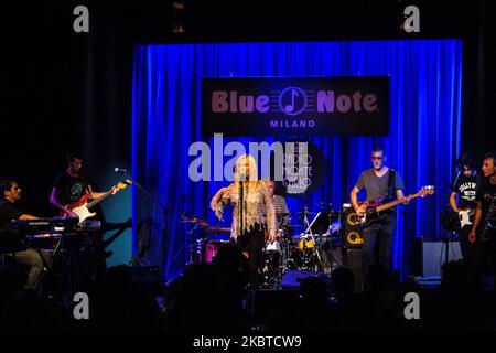 Patty Pravo suona dal vivo al Blue Note di Milano il 17 2014 ottobre (Foto di Mairo Cinquetti/NurPhoto) Foto Stock