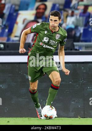 Federico Mattiello of Cagliari during the football Serie A match SS Lazio v Cagliari Calcio at the Olimpico Stadium in Rome, Italy on July 23, 2020 (Photo by Matteo Ciambelli/NurPhoto) Foto Stock