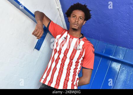 Sido Jombati signs for at Boundary Park to take up the role of Head Coach at Oldham Athletic. On August 2, 2020 in Oldham, England. (Photo by Eddie GarveyMI News/NurPhoto) Stock Photo