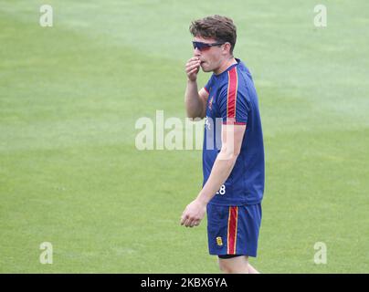 HOVE, Regno Unito, 15 AGOSTO: Durante il giorno uno del Bob Willis Trophy Southern Group tra Sussex CCC e Essex CCC a 1st Central County Ground, Brighton e Hove, Inghilterra il 15th agosto, 2020 (Photo by Action Foto Sport/NurPhoto) Foto Stock