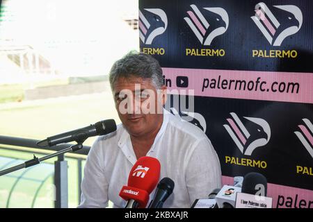 Press Presentation Of The New Manager Of Palermo FC Roberto Boscaglia •  NurPhoto Agency