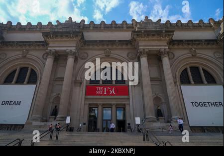 Una vista del Museo durante l'apertura dei membri, a New York City, il 27 agosto 2020.(Foto di Selcuk Acar/NurPhoto) Foto Stock