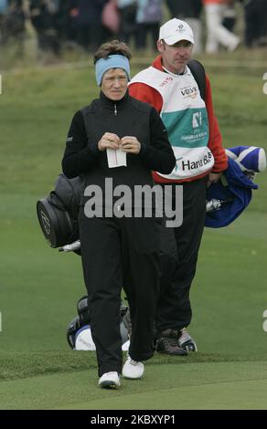 Novembre 1, 2009-Incheon, Corea del Sud-Catriona Matthew di N. Berwick Scozia sulla 18th buche durante il round finale del campionato di Hana Bank Kolon allo Sky 72 Golf Club il 1 novembre 2009 a Incheon, Corea del Sud. (Foto di Seung-il Ryu/NurPhoto) Foto Stock