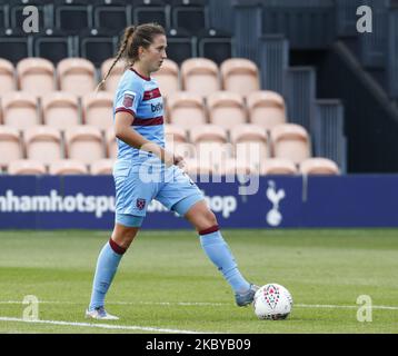 Laura Vetterlein di West Ham United WFC durante Barclays fa Super League femminile tra Tottenham Hotspur e West Ham United allo stadio Hive , Londra, Regno Unito il 06th settembre 2020 (Photo by Action Foto Sport/NurPhoto) Foto Stock