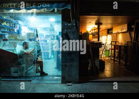 Scenes Daily Life in Beirut dopo la massiccia e letale esplosione portuale, il 8 settembre 2020, a Beirut, Libano. (Foto di Vassilis A. Poularikas/NurPhoto) Foto Stock