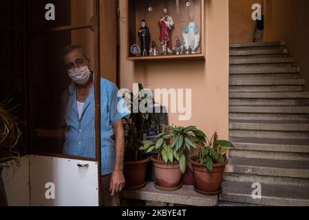 Scenes Daily Life in Beirut dopo la massiccia e letale esplosione portuale, il 8 settembre 2020, a Beirut, Libano. (Foto di Vassilis A. Poularikas/NurPhoto) Foto Stock