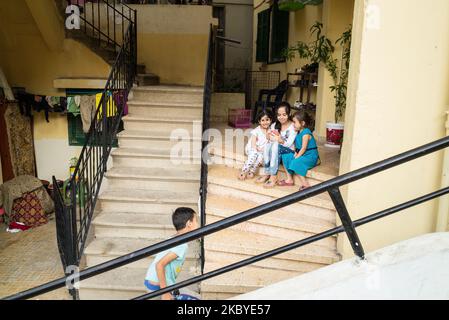 Scenes Daily Life in Beirut dopo la massiccia e letale esplosione portuale, il 8 settembre 2020, a Beirut, Libano. (Foto di Vassilis A. Poularikas/NurPhoto) Foto Stock