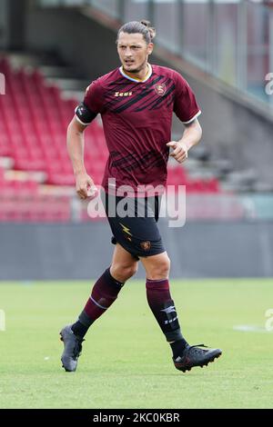 Milano Djuric di US Salernitana 1919 durante la partita di Serie B tra US Salernitana 1919 e Reggina allo Stadio Arechi, Roma, Italia il 26 settembre 2020. (Foto di Giuseppe Maffia/NurPhoto) Foto Stock