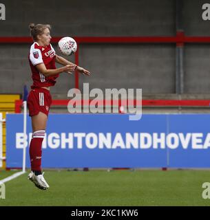 Vivianne Miedema di Arsenal in azione durante Barclays fa Women Super League match tra Brighton e Hove Albion Women e Arsenal al People's Pension Stadium il 11 ottobre 2020 a Crawley, Inghilterra (Photo by Action Foto Sport/NurPhoto) Foto Stock