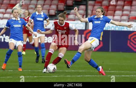 Vivianne Miedema di Arsenal durante Barclays fa Women Super League match tra Brighton e Hove Albion Women e Arsenal al People's Pension Stadium il 11 ottobre 2020 a Crawley, Inghilterra (Photo by Action Foto Sport/NurPhoto) Foto Stock