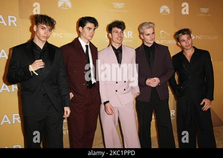 West Hollywood, Stati Uniti. 03rd Nov 2022. Bene Schulz, Jacob Rott, Tim Schaecker, Luis Freitag e Julien Brown partecipano al Gala dell'AMFAR 2022 di Los Angeles al Pacific Design Center il 03 novembre 2022 a West Hollywood, California. Photo: Crash/imageSPACE Credit: Imagespace/Alamy Live News Foto Stock
