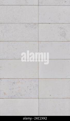 Marble Wall Facade. Modern Minimal House Design Foto Stock
