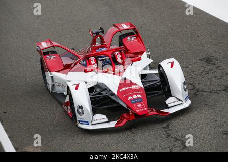 07 SETTE Camara Sergio (BRA), Dragon / Penske Autosport, Penske EV-5, azione durante il Campionato ABB Formula e test ufficiali pre-stagione sul circuito Ricardo Tormo di Valencia il 28 novembre 29 e il 1 dicembre in Spagna. (Foto di Xavier Bonilla/NurPhoto) Foto Stock